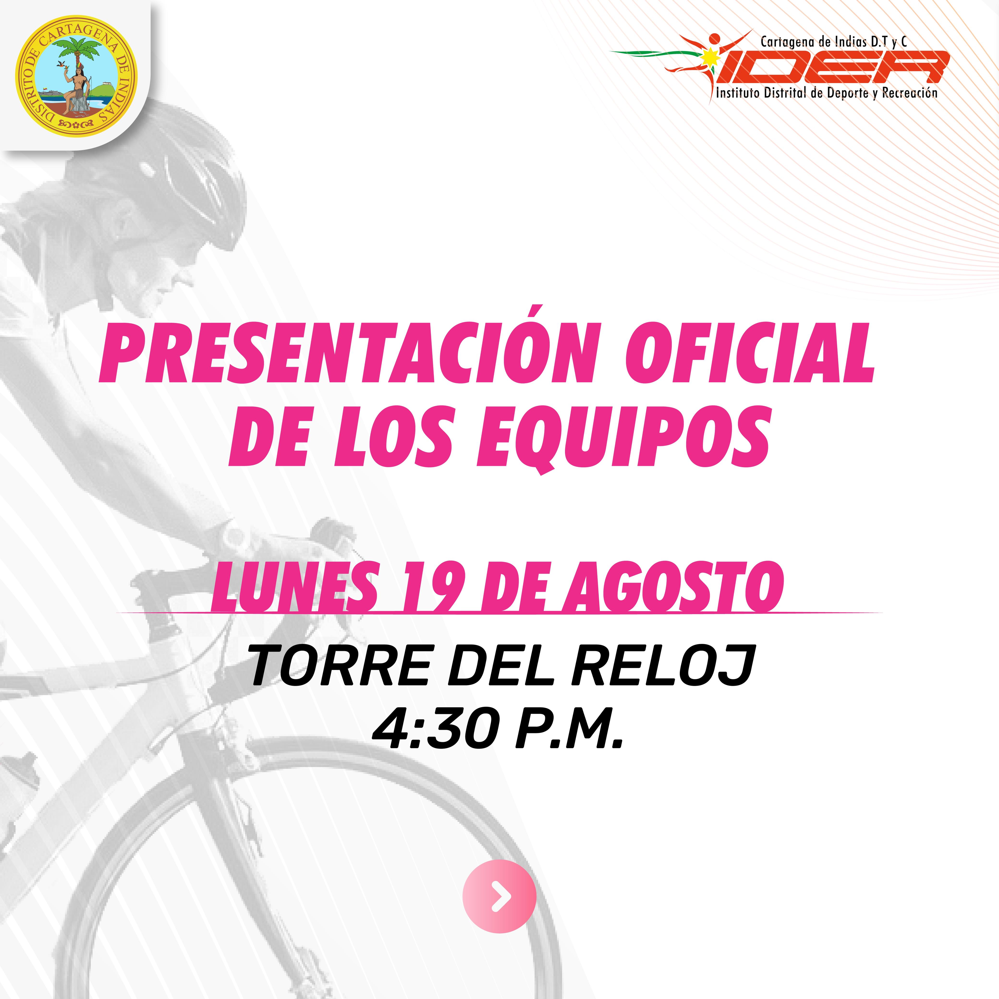 Con gran presentación de equipos, prográmate desde hoy con la Vuelta a